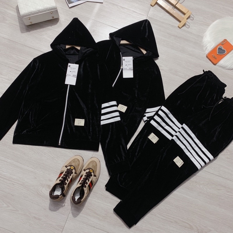 SET BỘ NHUNG THOME KHOÁ MŨ SỌC TAY SIÊU HOT | BigBuy360 - bigbuy360.vn