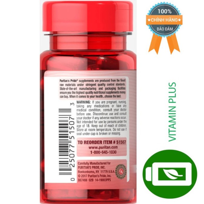 Viên uống hỗ trợ giảm cân an toàn,ngăn chặn tích tụ chất béo,không thèm ăn Puritans Pride RaspberryKetones | BigBuy360 - bigbuy360.vn