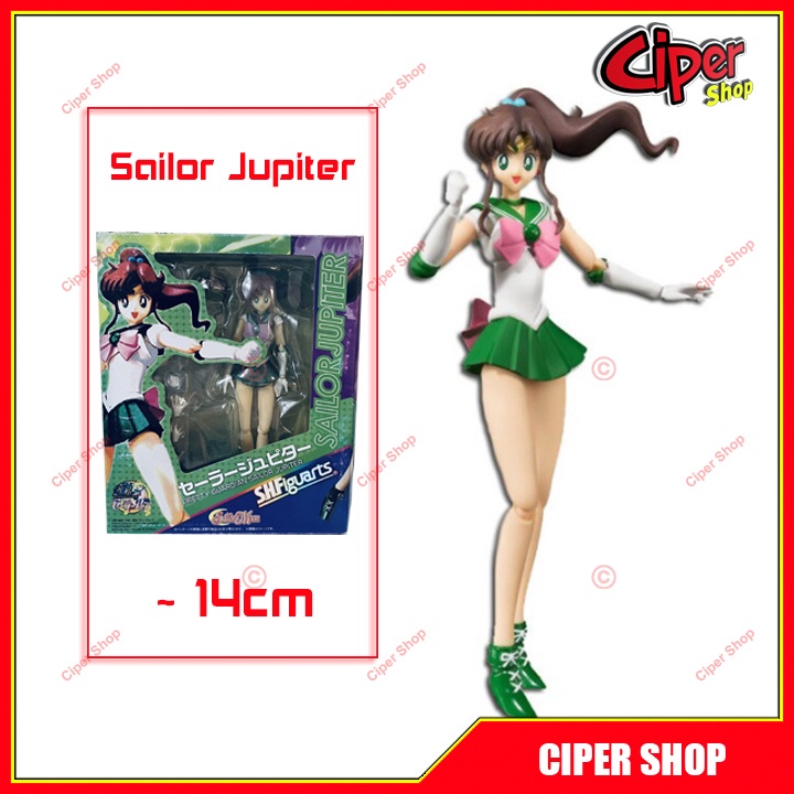 Mô hình Sailor Jupiter SHF - Thủy Thủ Sao Mộc - Figure Action Sailor SHF