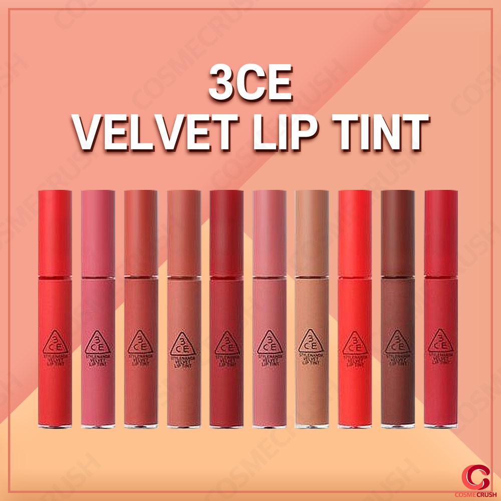 [Hàng mới về] Son môi nhung lì 3CE cao cấp có 20 màu chọn lựa | BigBuy360 - bigbuy360.vn