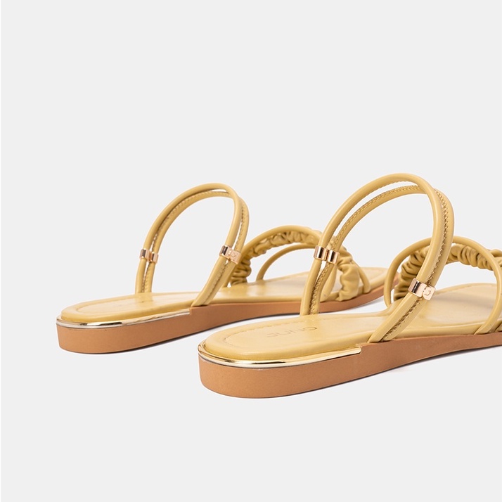 Giày Sandal Nữ Thời Trang 3cm JUNO Dây Quai Nhún SD03057