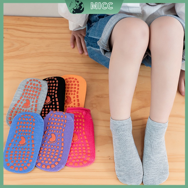 1 Đôi Vớ Cao Su Silicone Chống Trượt Cho Bé Từ 1-15 Tuổi