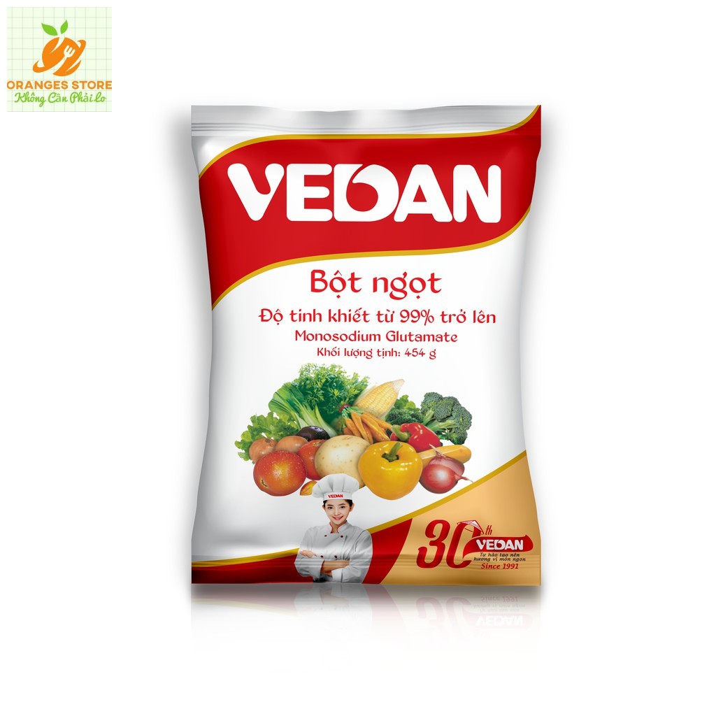 Bột ngọt Vedan 454g HẠT LỚN - HSD 3 năm-Chính Hãng-Giá tốt