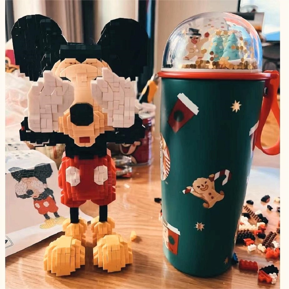 Bộ Đồ Chơi Lắp Ráp Hình Chuột Mickey Shy Disney Dễ Thương 13601