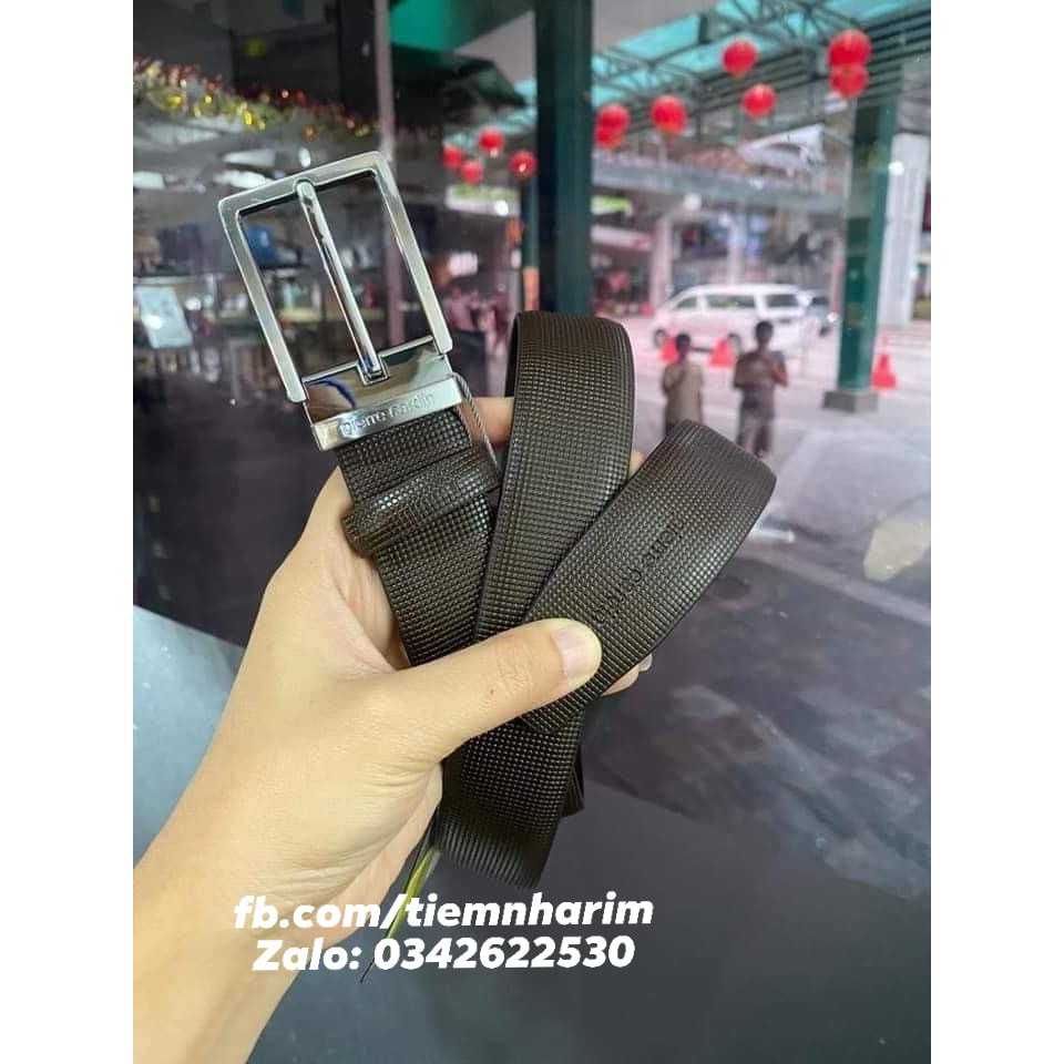 Dây nịt Pierre Cardin - Hàng Malay chính hãng