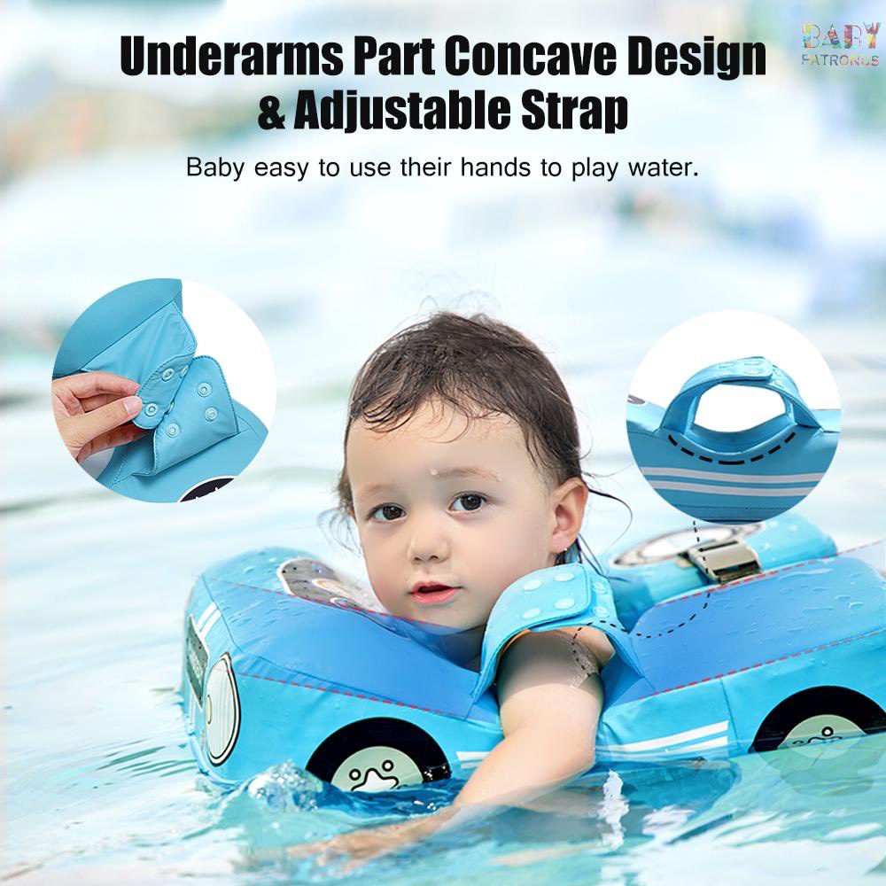 Phao bơi Mambobaby chống lật, chống thấm nước có đũng ngồi cho bé từ 8 tới 24 tháng