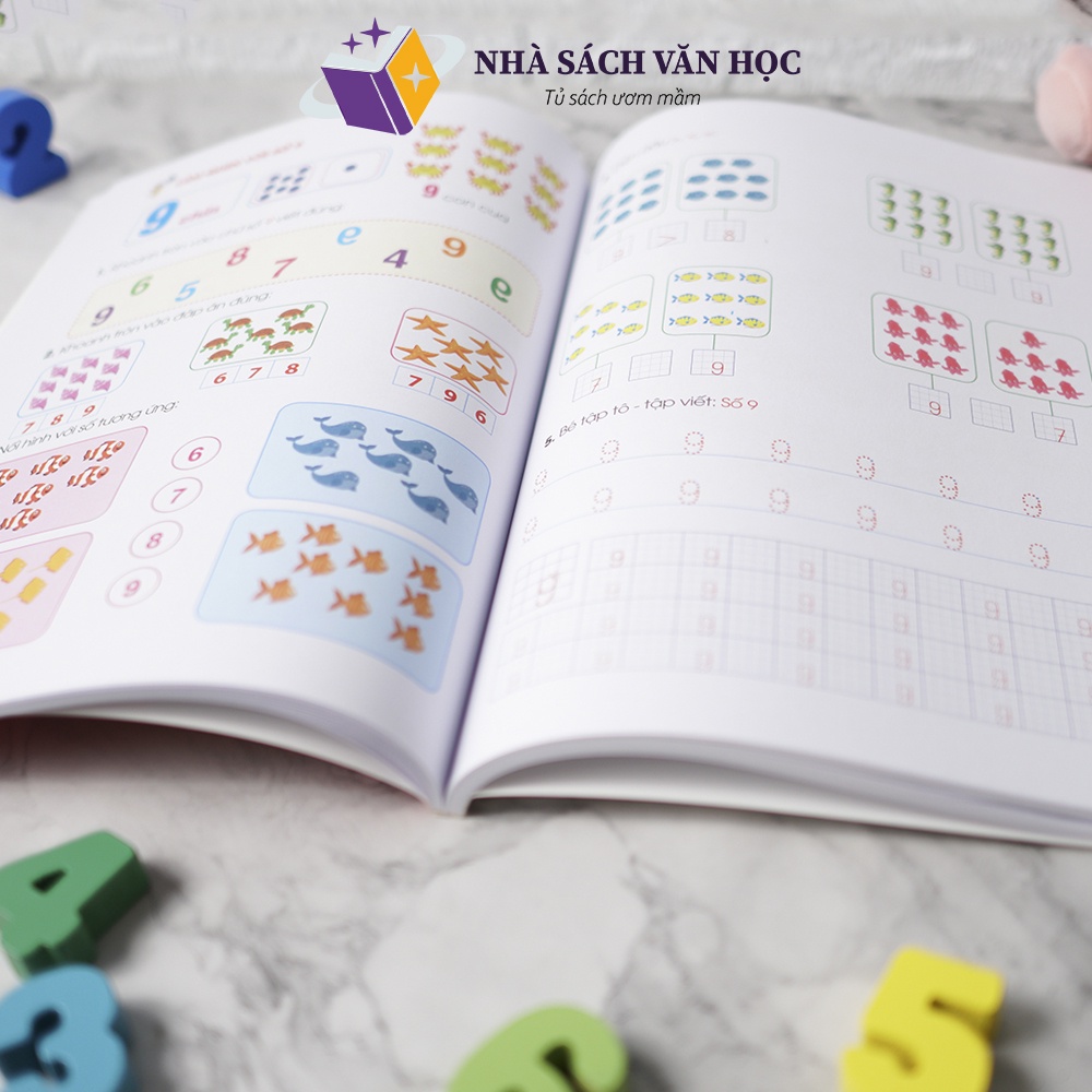 Sách - Bé Chinh Phục Toán Tư Duy Tập 2 Cho Bé 4 - 6 Tuổi - Sắc Màu Toán Học