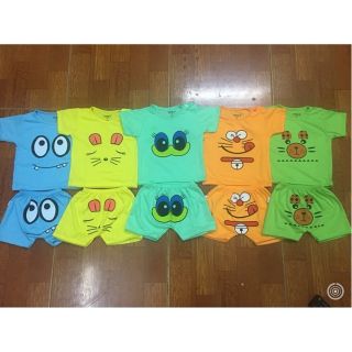 Combo 5 bộ cộc cho bé 5-16kg