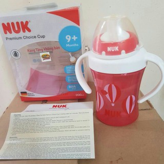 Bình tập hút cho bé Nuk