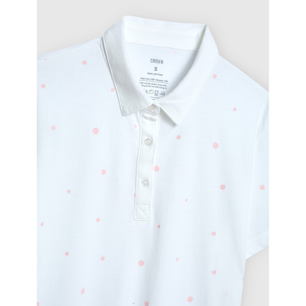 Áo Polo nữ Cotton USA 6TP21S003 Canifa