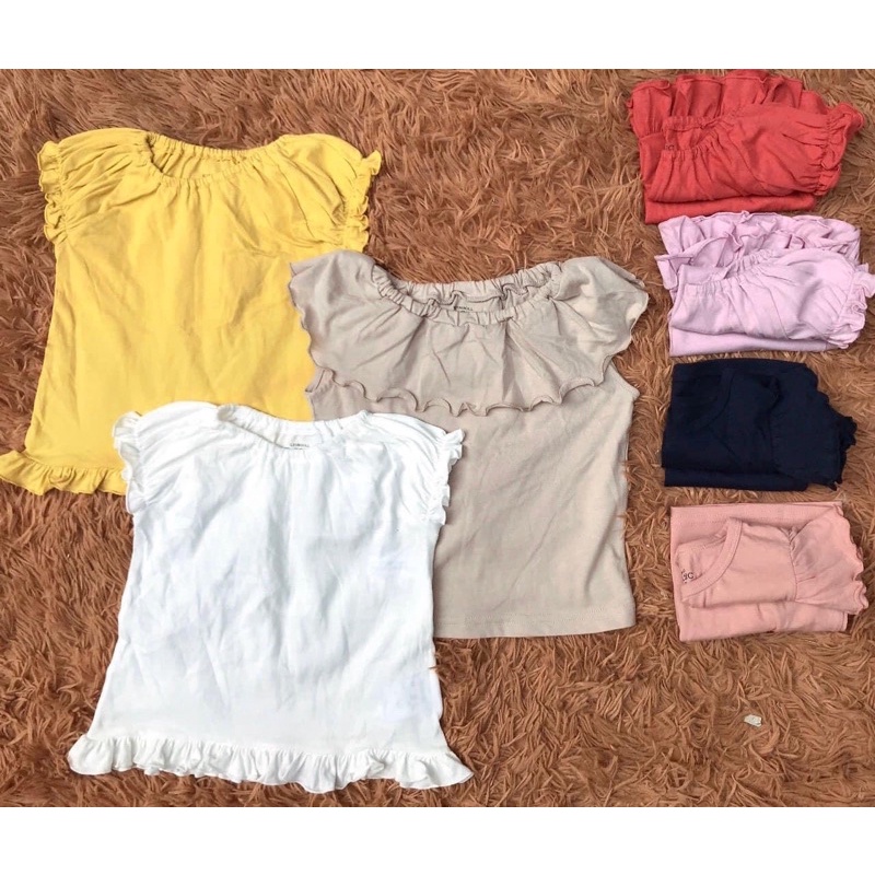 Áo phông xuất dư Nhật cho bé gái 6 - 25 kg