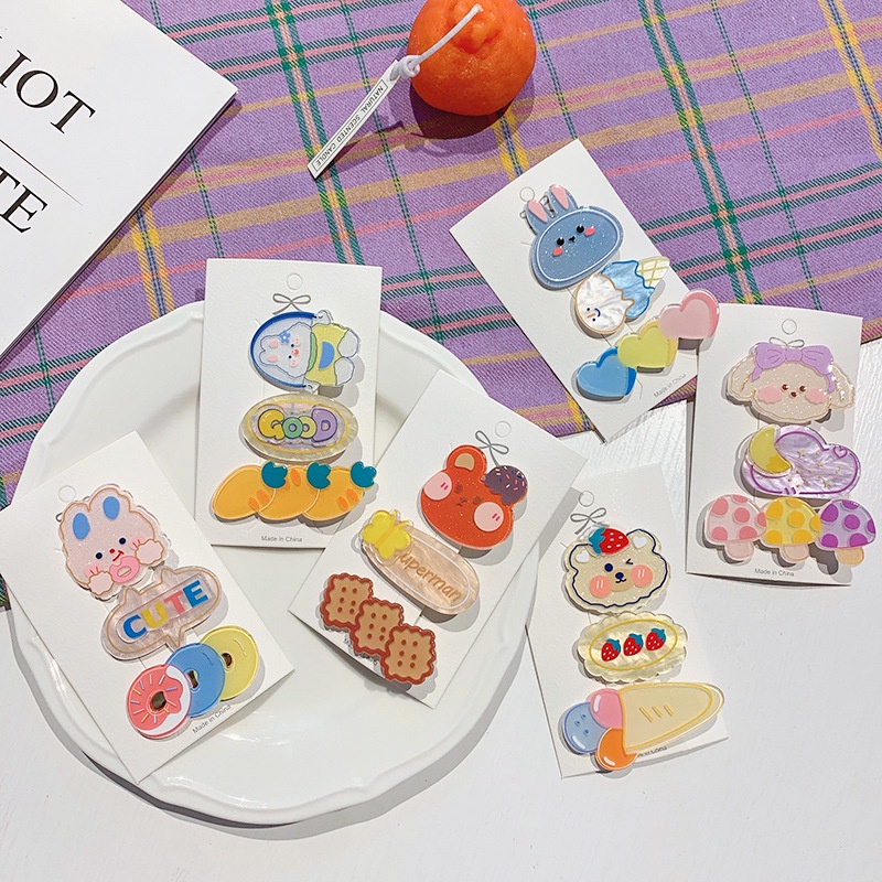 Set kẹp tóc siêu xinh - UniLabel