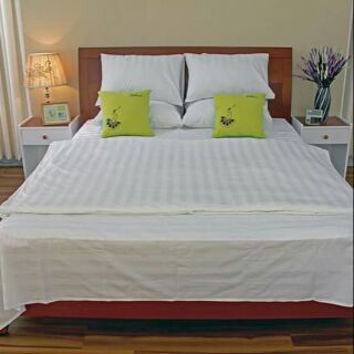 Drap Trắng cotton Thắng Lợi và drap 3F cao cấp