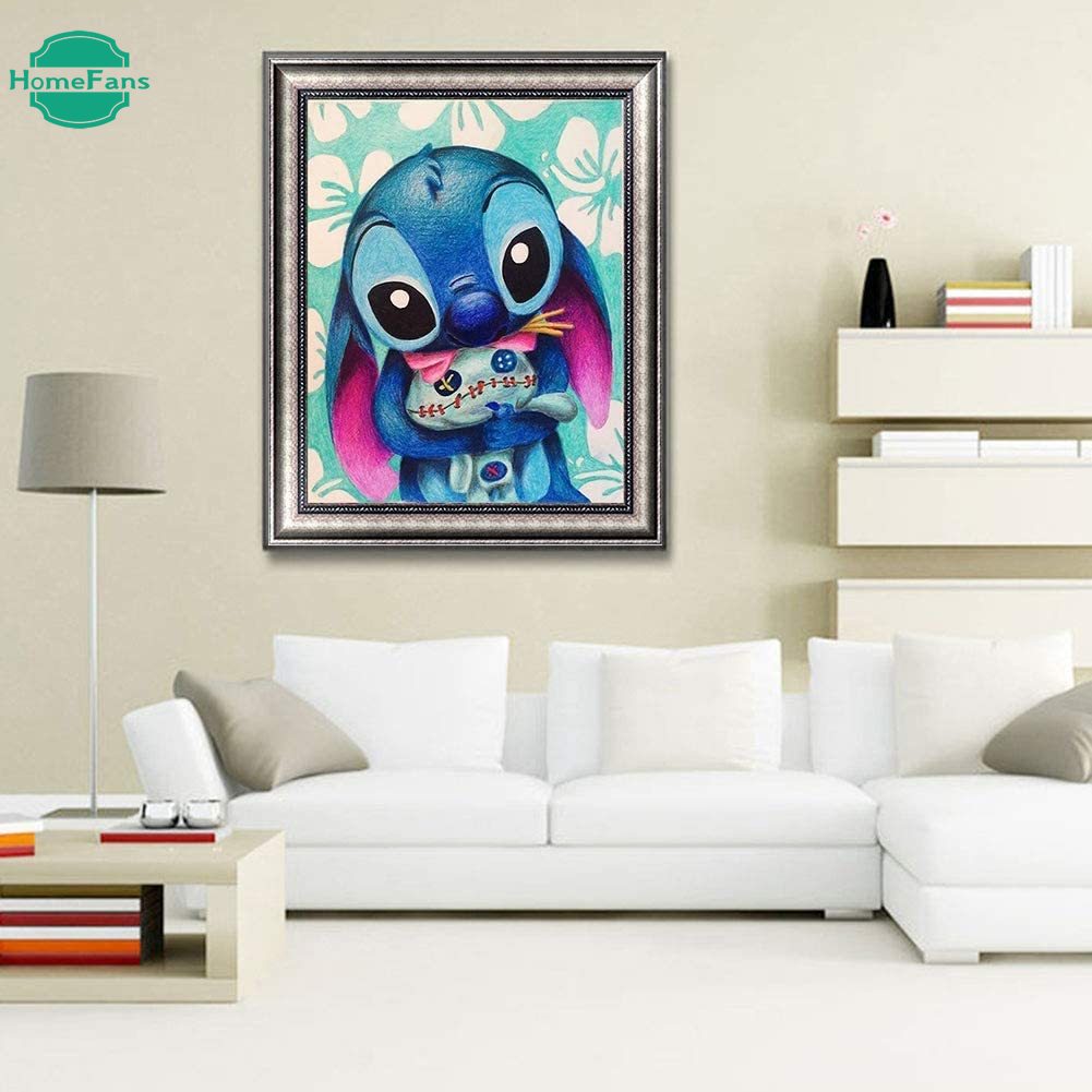 Bộ Dụng Cụ Làm Tranh Đính Đá 5D Họa Tiết Độc Đáo DIY Dùng Trang Trí