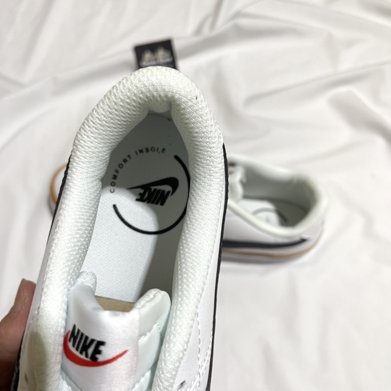 Giày Blazer LEGACY trắng móc đen kẻ nâu mới, giày blazer low trắng đen cao cấp