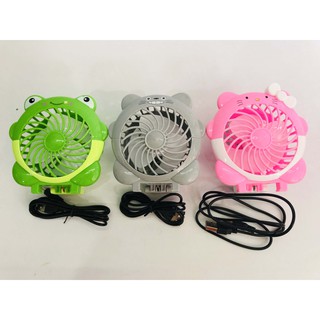 Quạt để bàn mini hình thú- hàng có sẵn