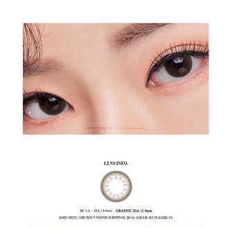 Áp Tròng Không Giãn SHINE B GRAY Hsd 3-6 Tháng OLENS KOREA Lens Xám Tự Nhiên Có Lệch Đi Học Đi Làm Phù Hợp Mắt Nhạy Cảm