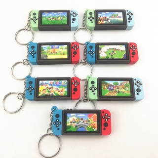 (Shipment of 3 Pieces) NINTENDO Switch Keychain Móc Khóa Hình Động Vật 3d Xinh Xắn