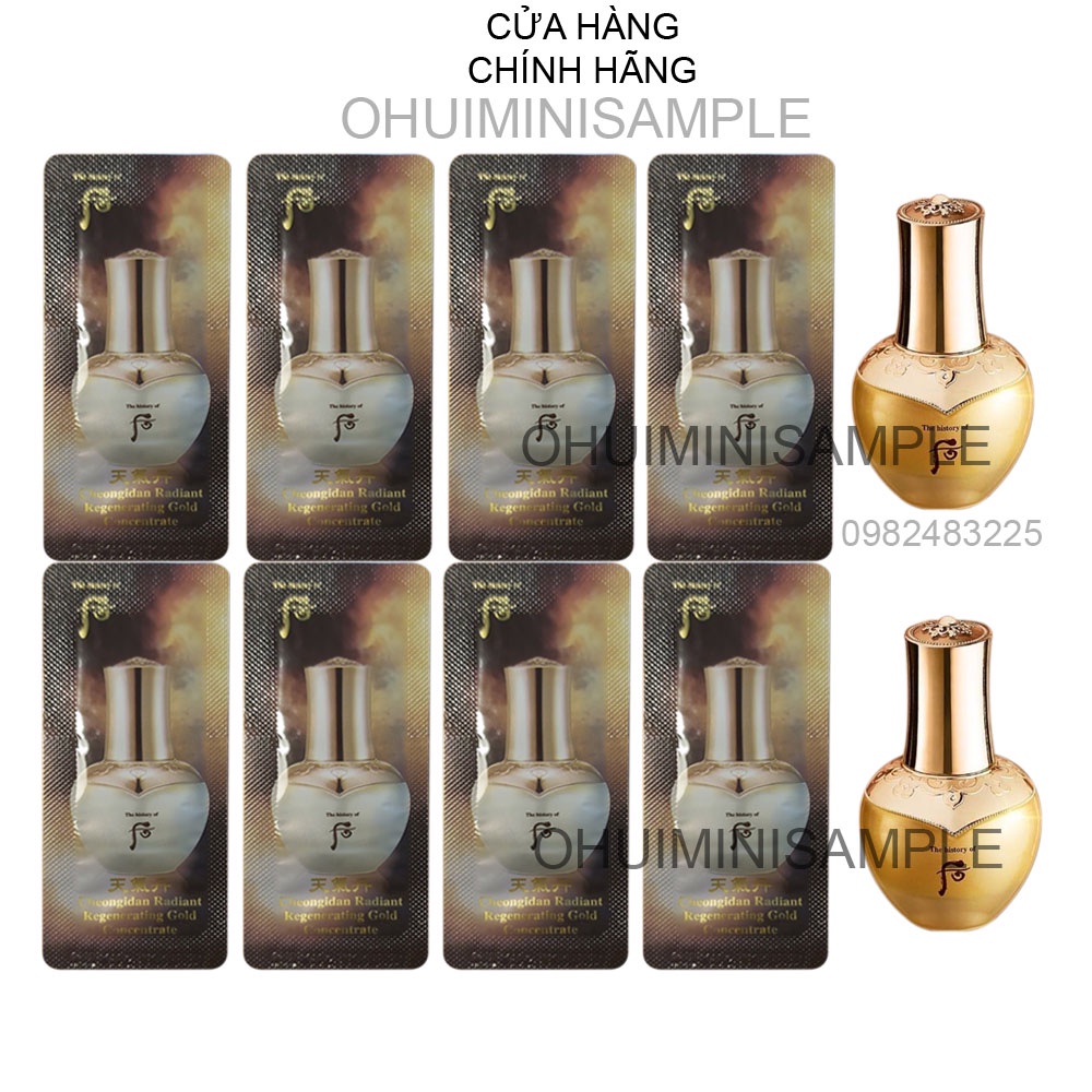 Tinh chất vàng whoo hwa huyn radiant gold 1ml