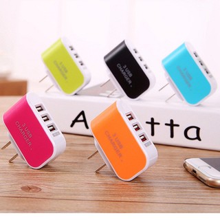 Củ sạc 3 cổng usb đa năng sac pin nhanh