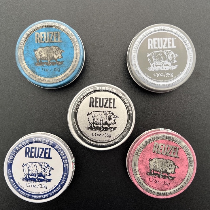 Sáp Vuốt Tóc Reuzel Pink Pomade Travel 35g