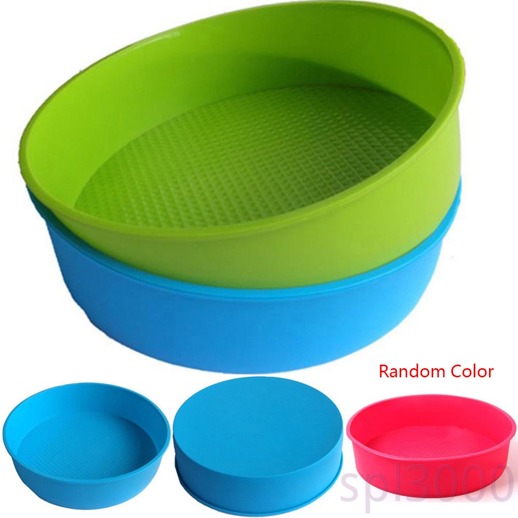 Khuôn Làm Bánh Hình Tròn Bằng Silicon
