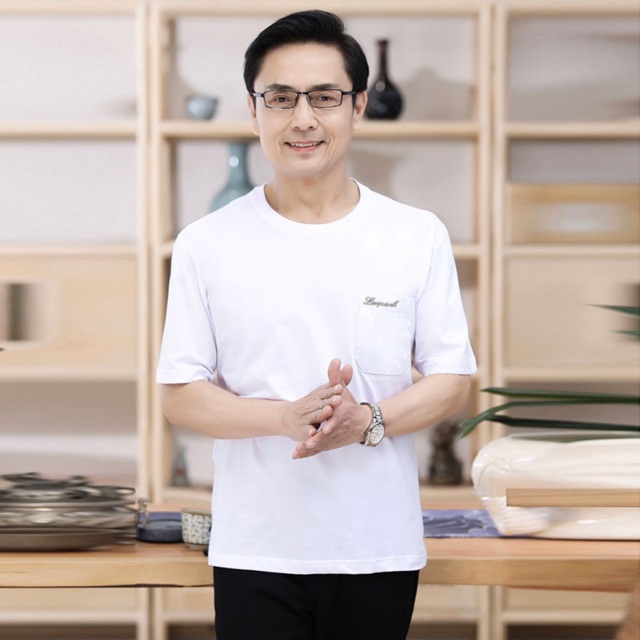 Combo 2 Áo Hè Nam Trung Niên - Áo Cotton Nam Trung Tuổi