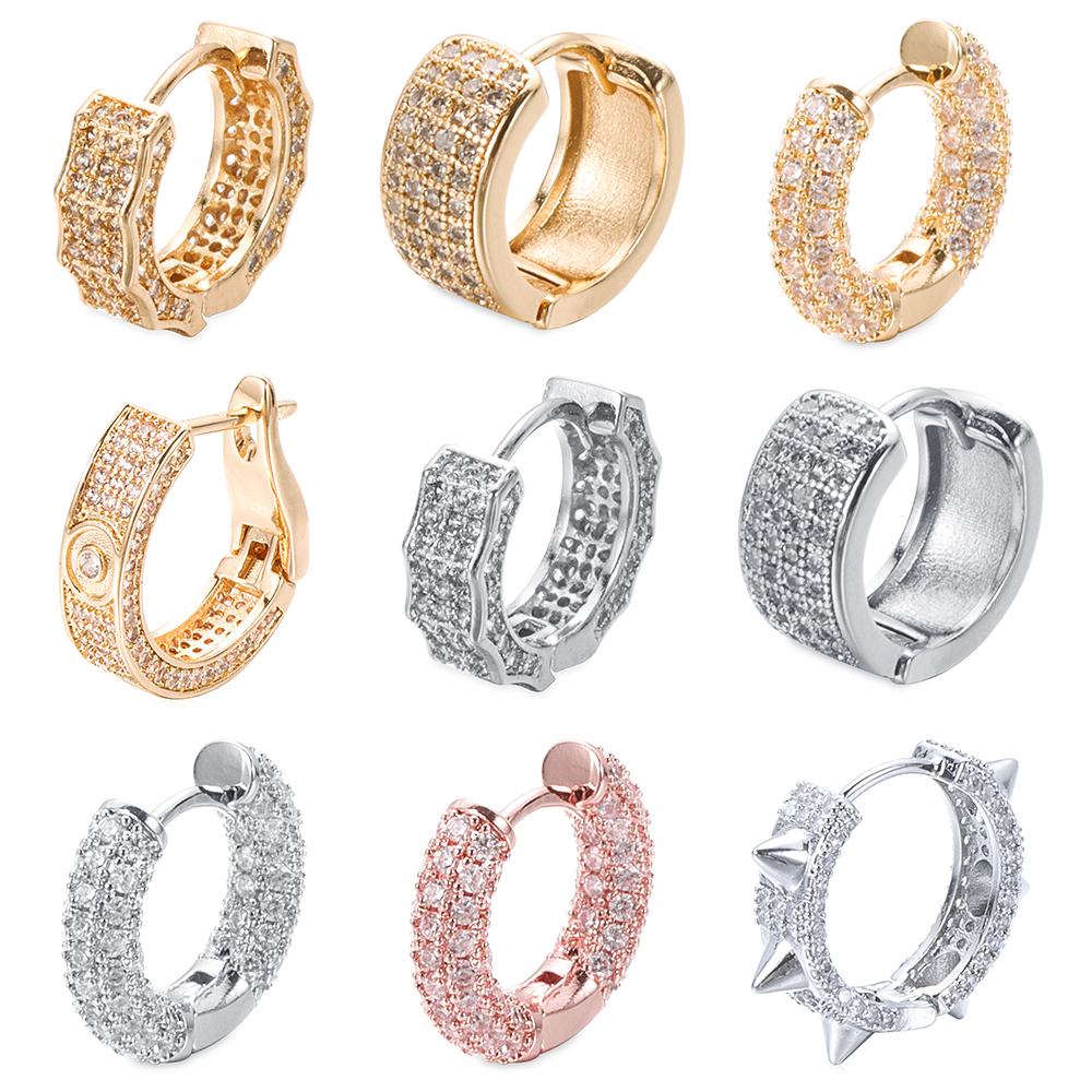 Bông Tai Toàn Diện Thiết Kế Xinh Xắn Thời Trang|Helix Khuyên Tai Vòng Tròn Lủng Lẳng Xỏ Sụn Tai Tragus Khối.