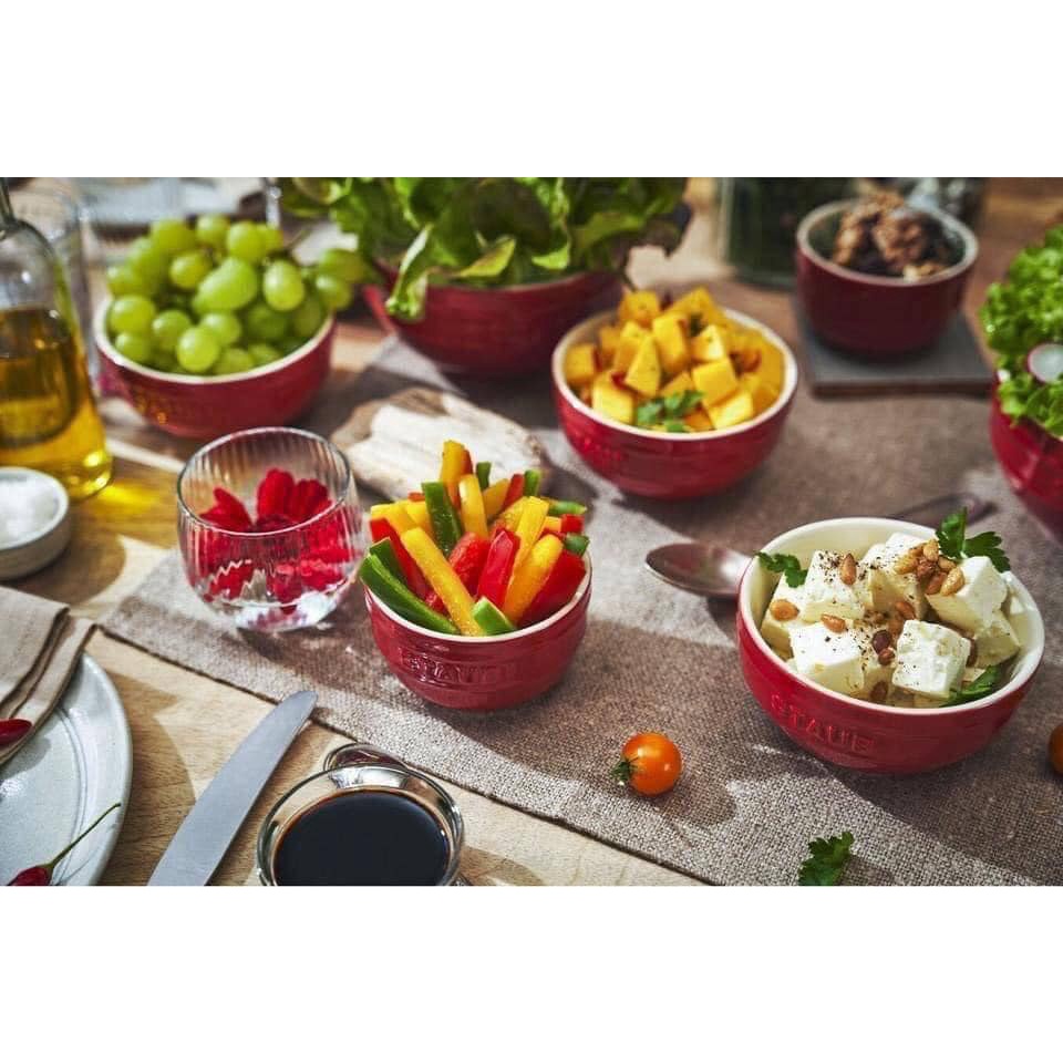 SET 4 bát STAUB ĐỎ CHERRY