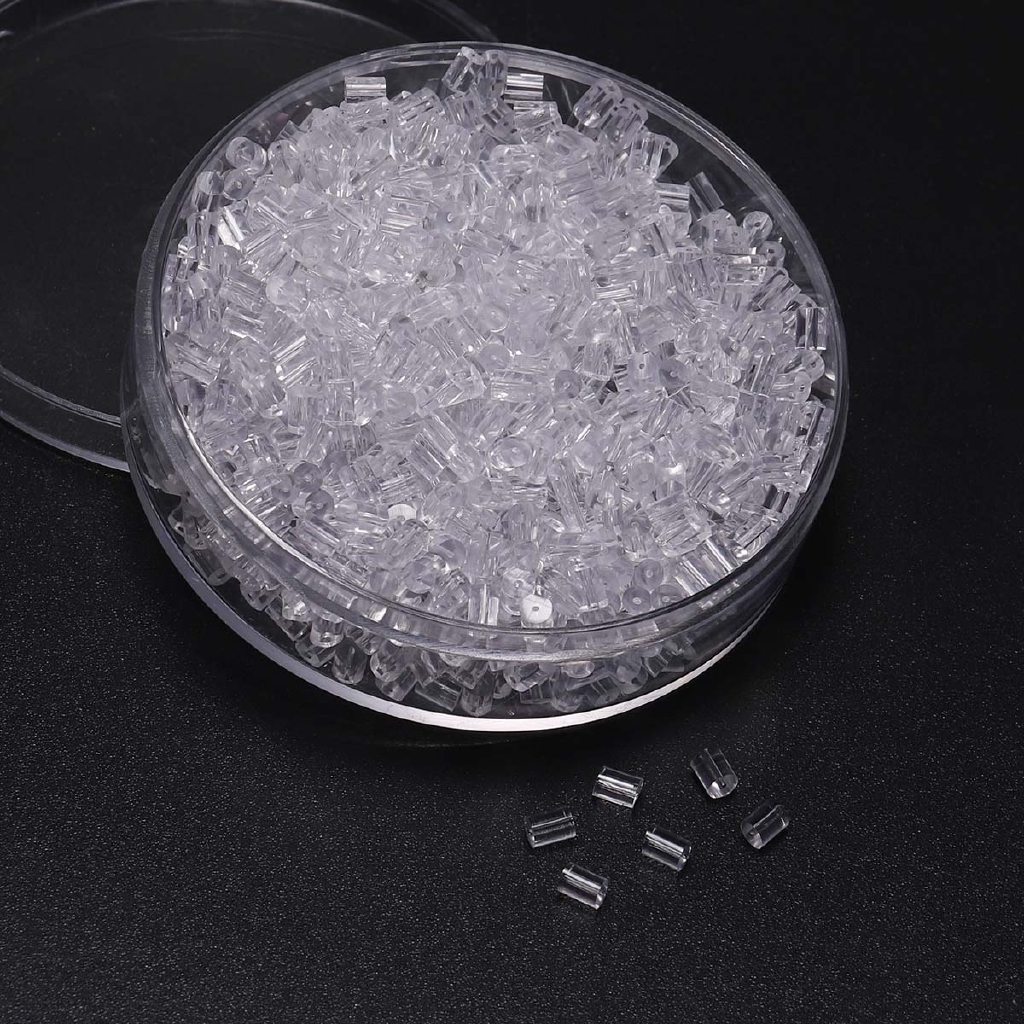 Hộp 1000 nút bịt khuyên tai phía sau St.Kunkka bằng silicone dùng tự làm đồ trang sức