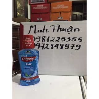 Nước súc miệng Colgate kháng 99% vi khuẩn Plax bạc hà 250ml/chai