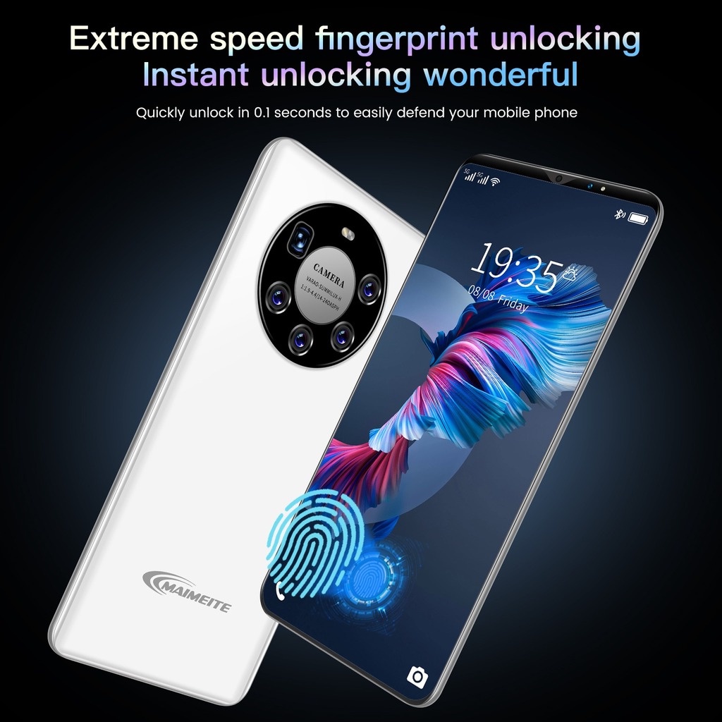 Đang bán điện thoại di động thông minh Mate40 PRO 5g di động 6GB + 128GB 6.1 inch android điện thoại mới