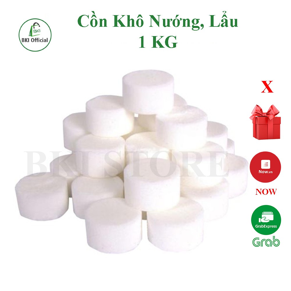 Cồn Khô Nướng Lẩu, 16 Viên Cháy Lâu Túi 1KG