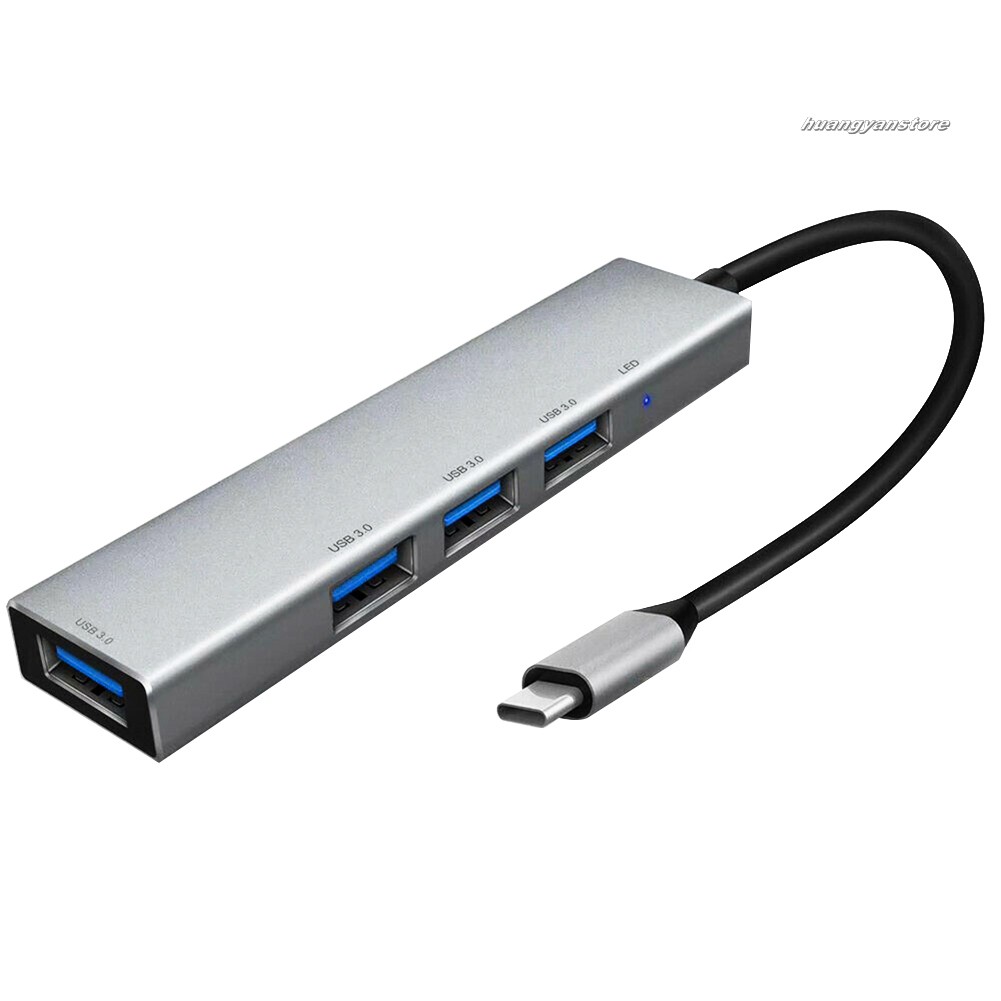 Bộ Chia 4 Cổng Usb 3.1 Type-c Sang Usb 3.0 Tiện Dụng