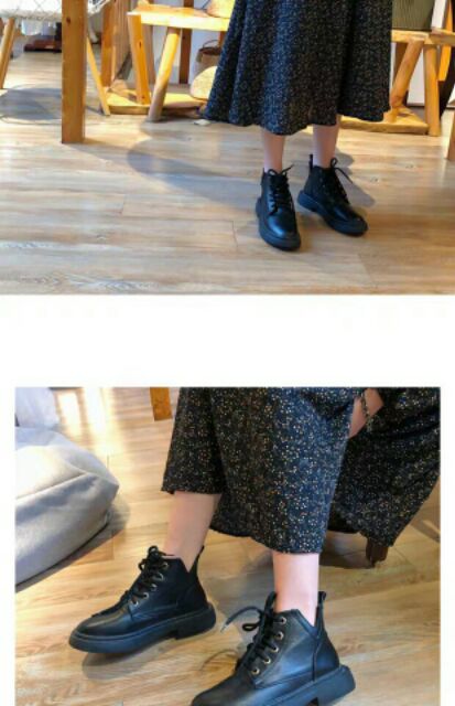 Boots cổ cao vintage
