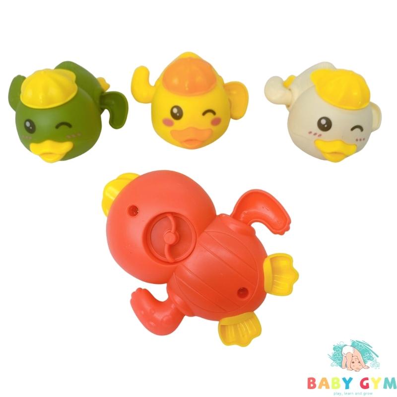 Vịt Con Thả Bồn Tắm Cho Bé Dễ Thương – Đồ Chơi Dây Cót Nhà Tắm Mini Hình Vịt Con