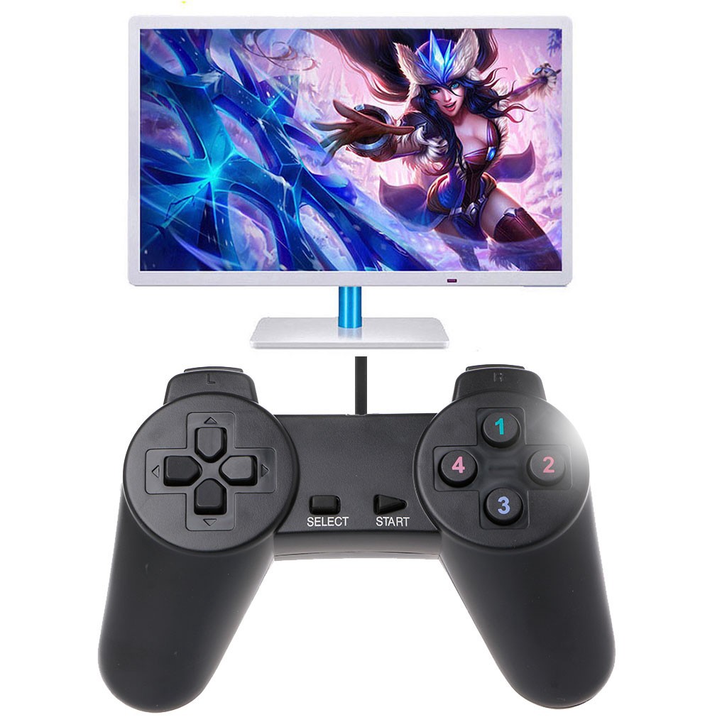 Tay cầm điều khiển chơi game USB 2.0 cho Laptop PC | BigBuy360 - bigbuy360.vn