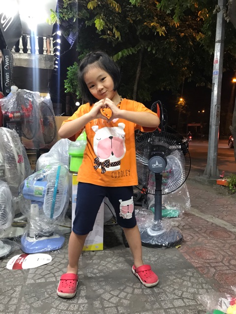 Bộ đại bé gái cotton 4c sài gòn 20-40 kg