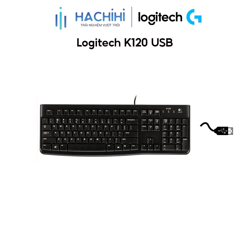 Bàn phím Logitech K120 USB