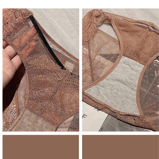 Bộ/Set đồ lót cao cấp cup ngang, phối ren nâng ngực quyến rũ LYEB008 | BigBuy360 - bigbuy360.vn