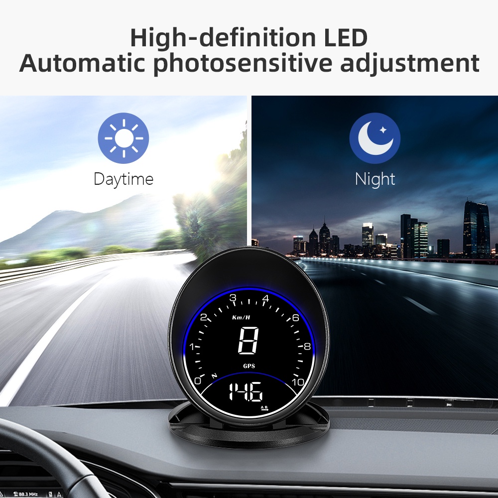 Máy Chiếu Hiển Thị Tốc Độ GPS G6 Tích Hợp La Bàn Chuyên Dụng Cho Xe Hơi
