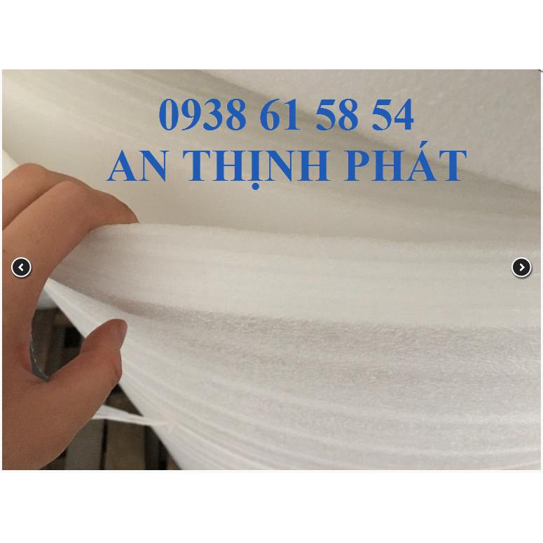 Mút Trắng Pe Foam Dày 10mm Dài 20m Gói Hàng Chống Sốc