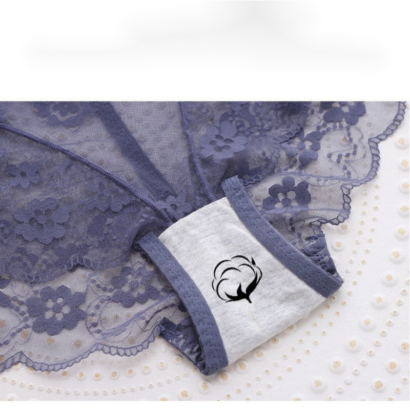 Quần Lót Ren Lưng Cao Không Đường May Thoáng Khí Thoải Mái Quyến Rũ 6id1