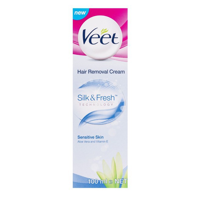Kem tẩy lông Veet dành cho da nhạy cảm - Anh Quốc UK- 100ml | BigBuy360 - bigbuy360.vn