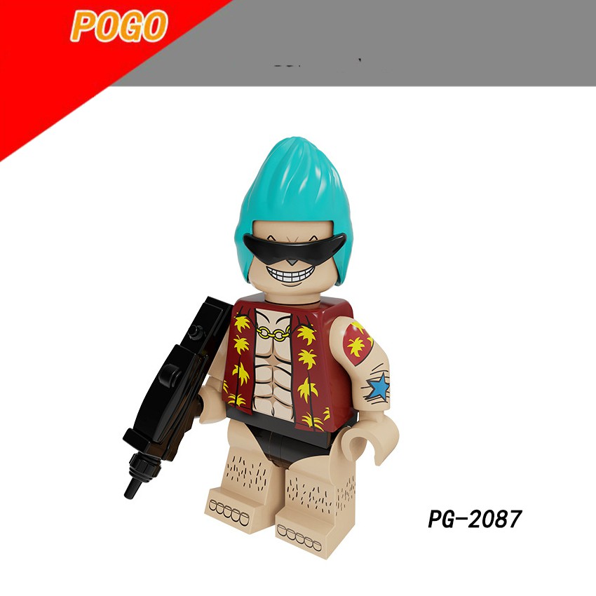 Minifigures One Piece Đảo Hải Tặc - Các Mẫu Nhân Vật Nami Franky Ace Brook Sabo Crocodile PG8244