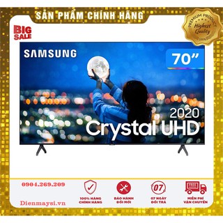 Smart Tivi 4K Samsung 70 inch 70TU7000 (Miễn phí giao tại HCM-ngoài tỉnh liên hệ shop)