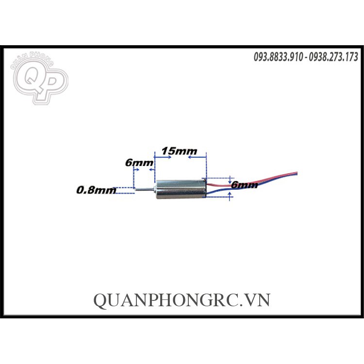 Motor brush 615 59000 RPM Tiny 6