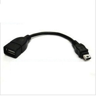 Cáp OTG USB to Mini USB, cáp đầu vuông