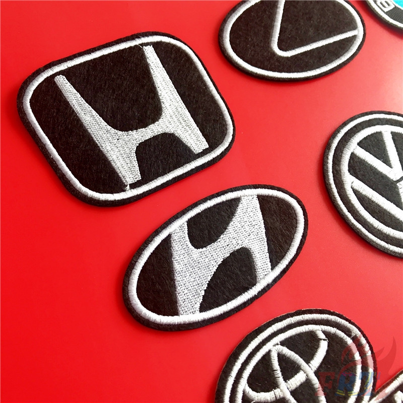 ☸ Sticker Ủi Thêu Hình Logo Xe Hơi Số 15 Thời Trang ☸ 1 Miếng Dán Ủi Lên Quần Áo (Logo Xe Hơi - Series 02)