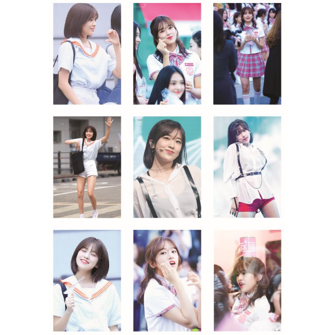 Lomo card ảnh IZONE - Ahn YuJin Produce48 full 45 ảnh